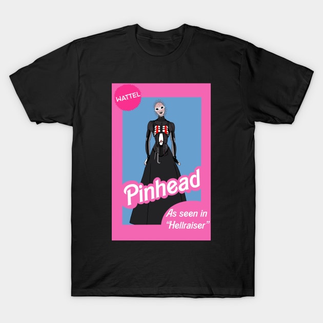 "Pinhead" Doll T-Shirt by motelgemini